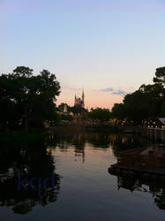 Disneyworld at Dusk