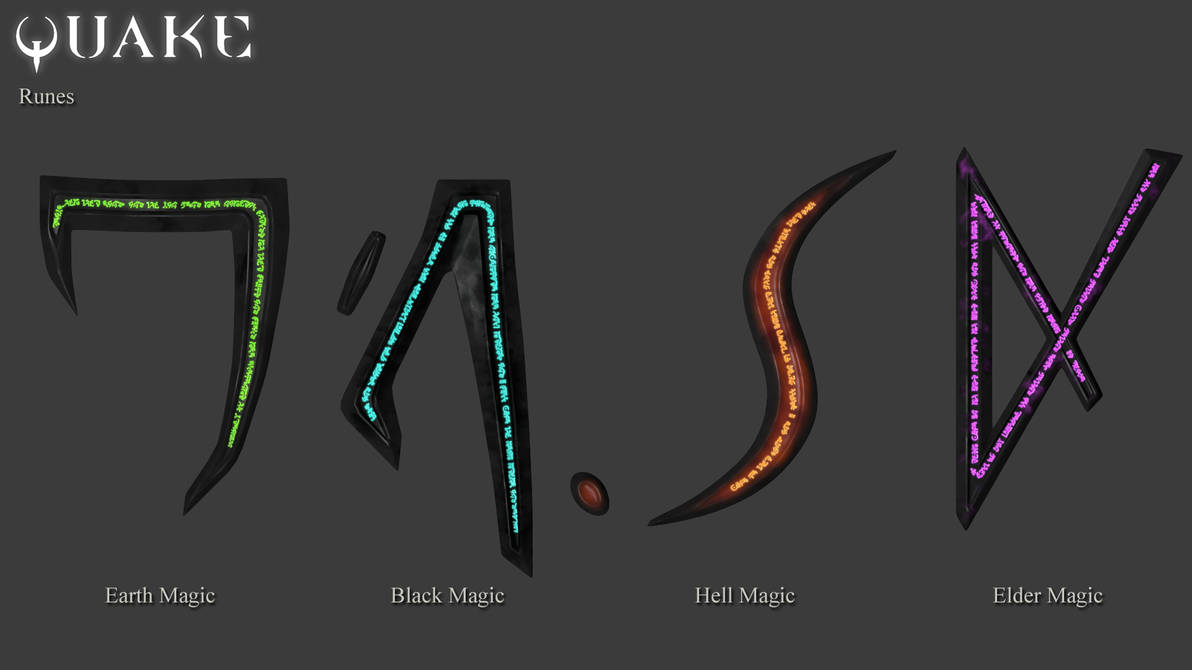Quake Runes by Nekatti on DeviantArt
