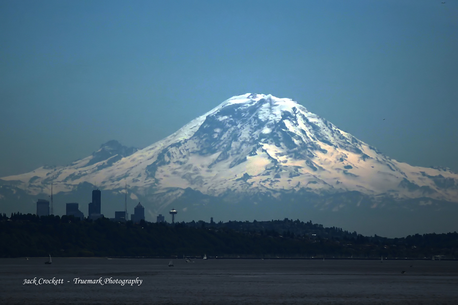 Volcano over Seattle