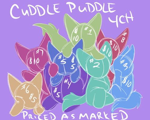 Cuddle Puddle - YCH
