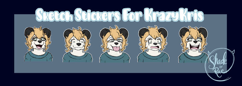 Sketch Sticker Pack for KrazyKris