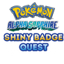 Pokemon Alpha Sapphire - Shiny Badge Quest logo