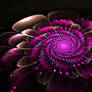 Galaxy Flower Pink and Gold