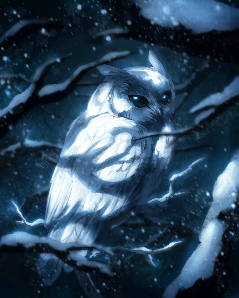 Ghost in the Snow by CorvusHound on DeviantArt