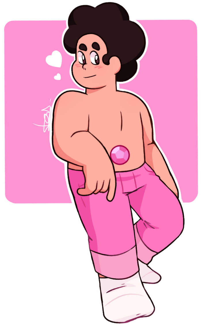 Deviantart Steven Steven wearing pink by Natuski on DeviantArt