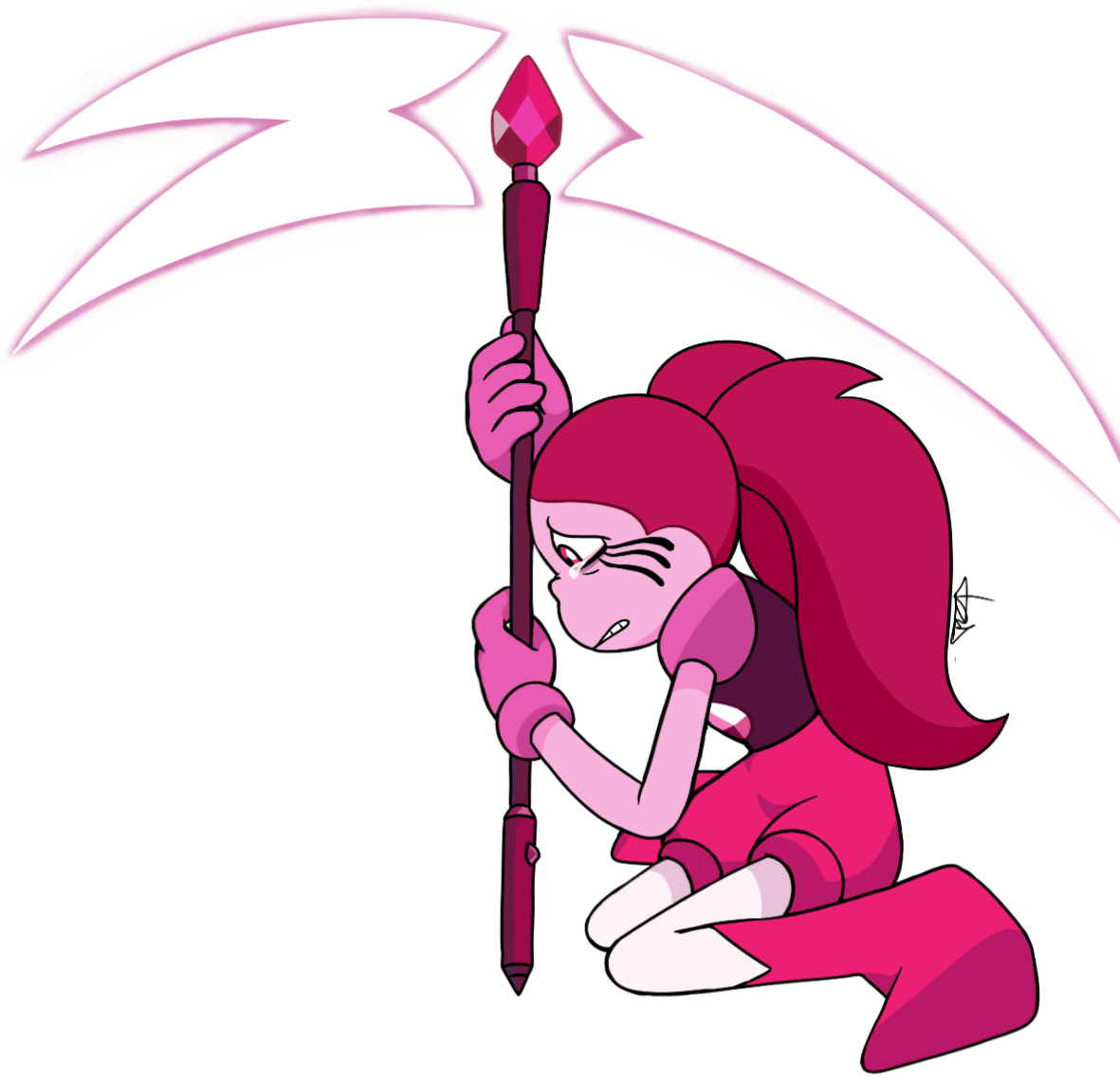 Spinel Rage Spinel crying by Natuski on DeviantArt