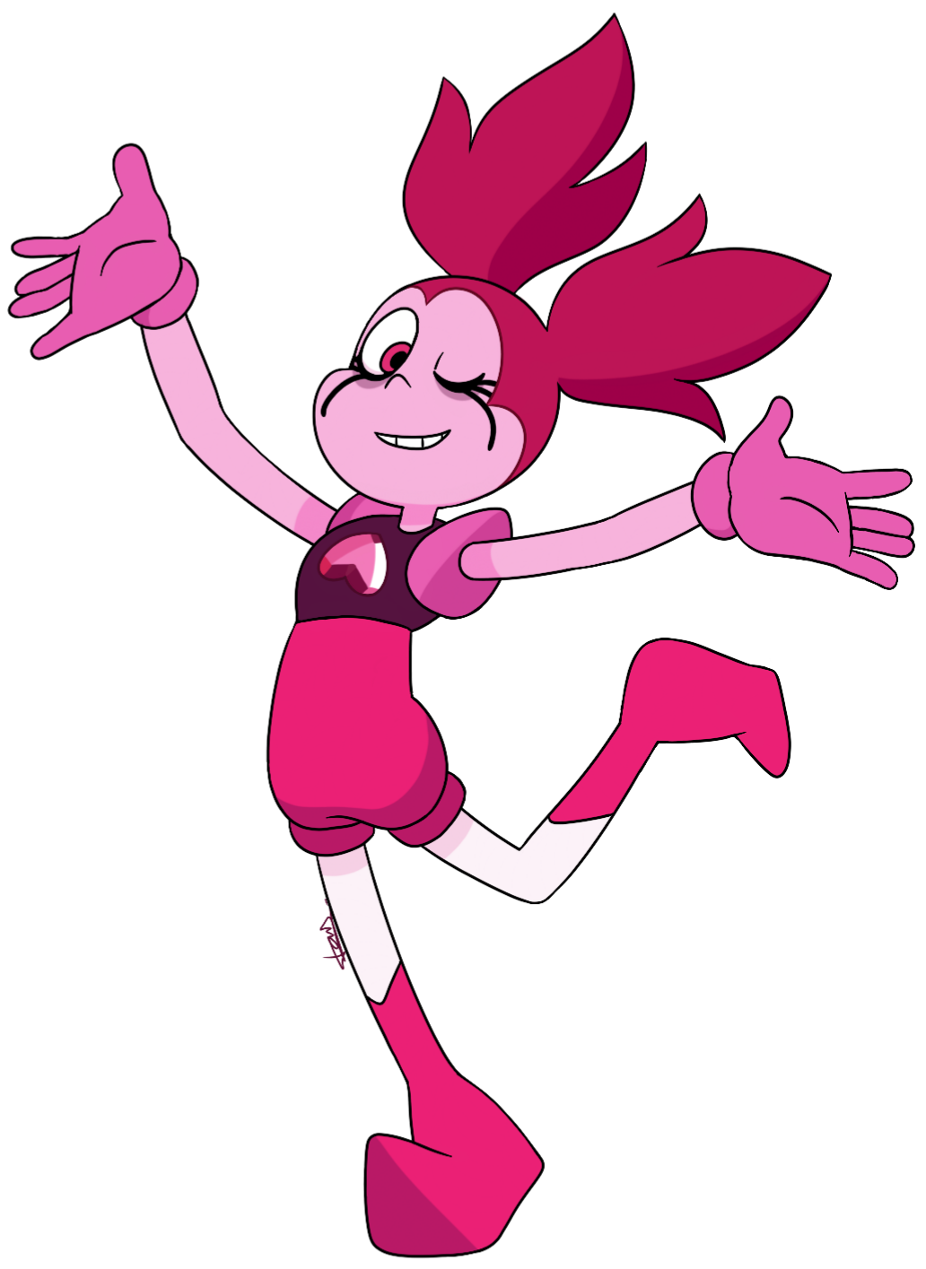 Spinel Rianbow Deviantart Spinel FanArt by Natuski on DeviantArt