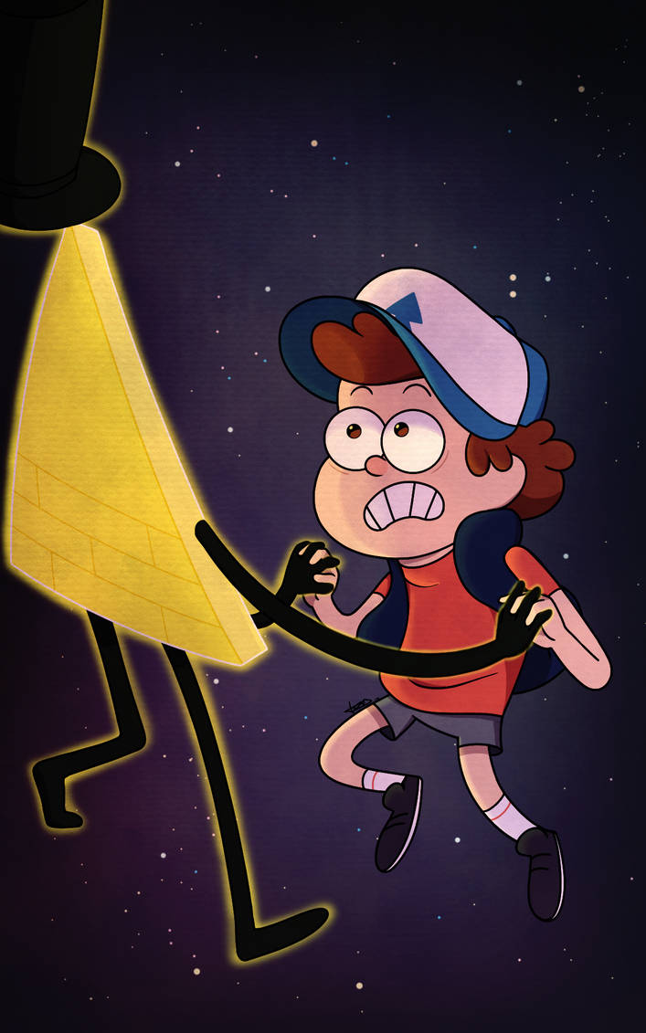 Dipper Cipher Bill Cipher and Dipper Pines by Natuski on DeviantArt