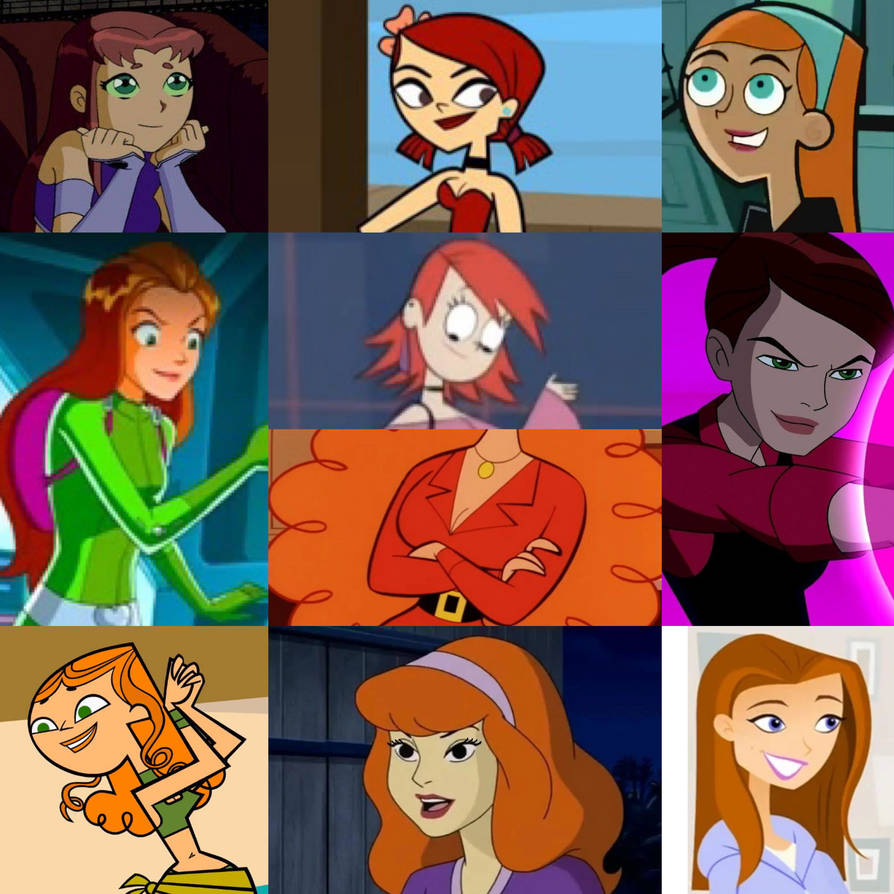 My Top 10 Hottest Red Head Female Characters by skreetbull35 on DeviantArt