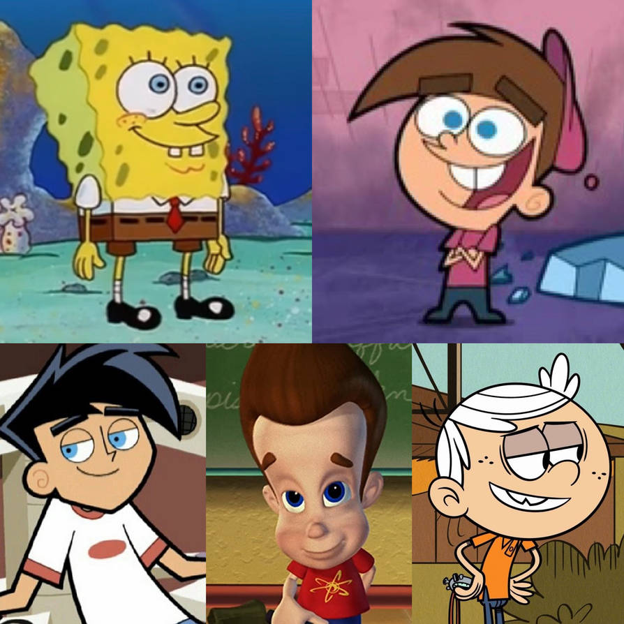 My Top 5 Favorite Nickelodeon Main Characters by skreetbull35 on DeviantArt