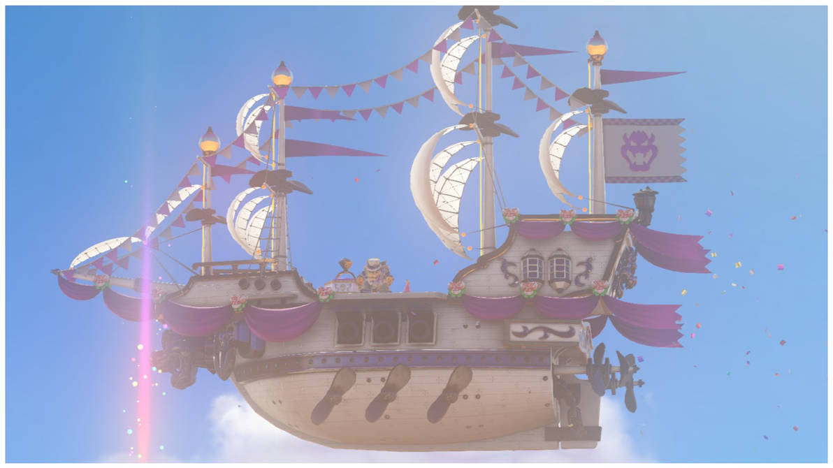 Mario Odyssey Bowser Ship by WitchWandaMaximoff on DeviantArt