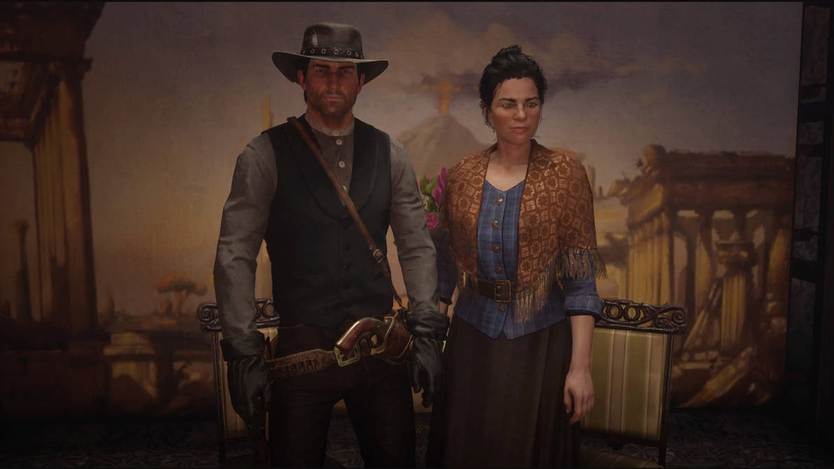 Red Dead Redemption 2 took picture with Abigail by WitchWandaMaximoff ...