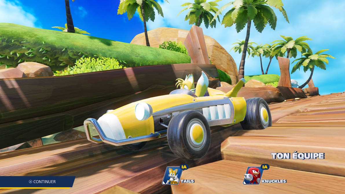 Sonic TR Tails Car by WitchWandaMaximoff on DeviantArt