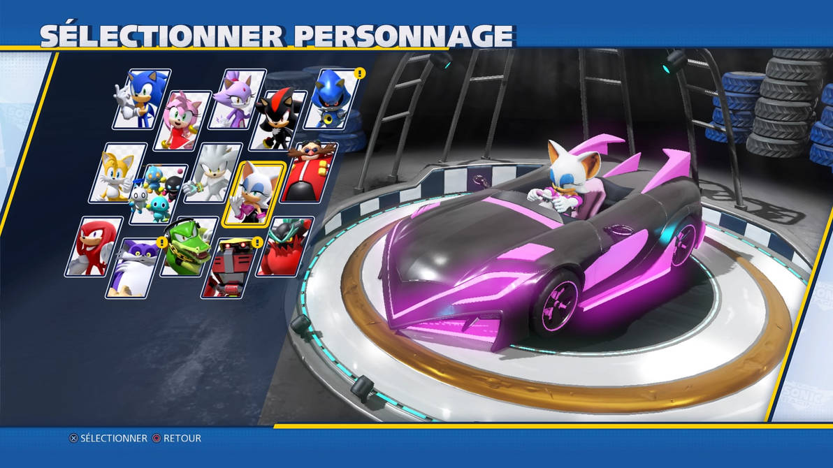 Rouges Car Sonic Sonic TR Rouge Custom Car by WitchWandaMaximoff on DeviantArt