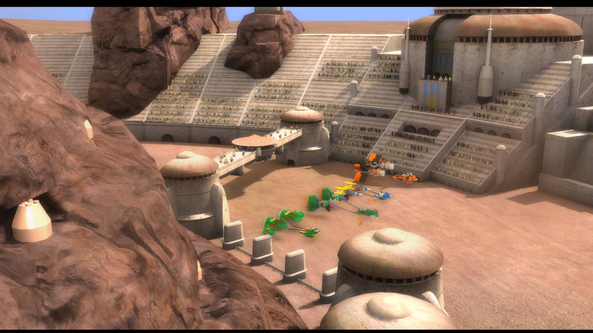 Lego Star Wars Pod Racer Track by WitchWandaMaximoff on DeviantArt