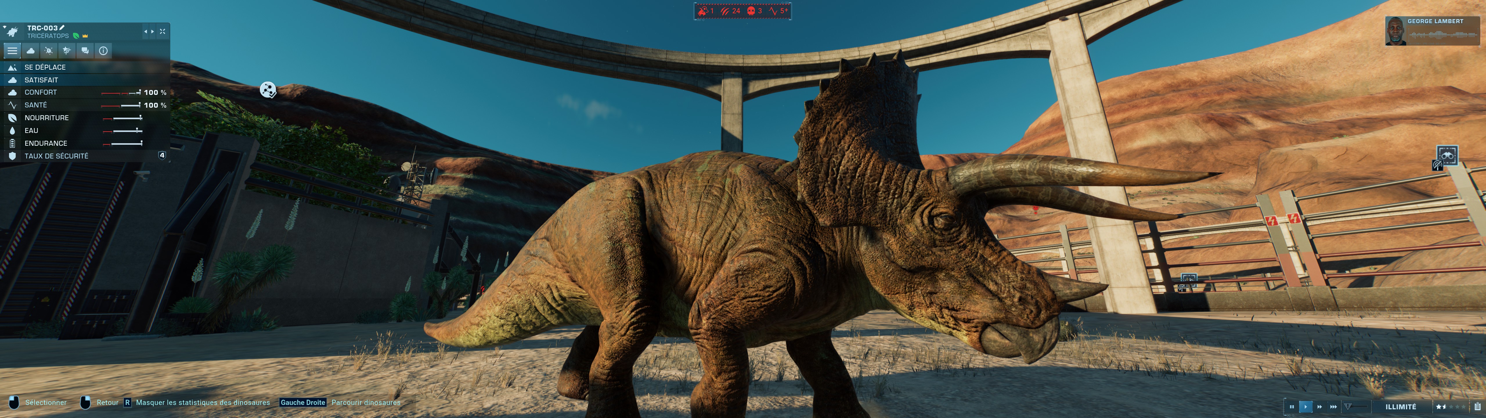 Jurassic World Evolution 2 : Triceratops