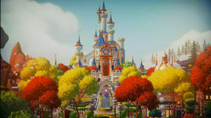 Disney DV Castle Landscape