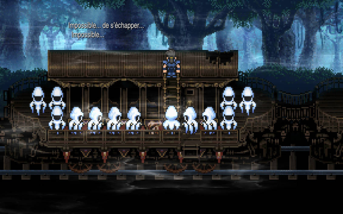 Ff Train Fight FF VI Ghost Train by WitchWandaMaximoff on DeviantArt