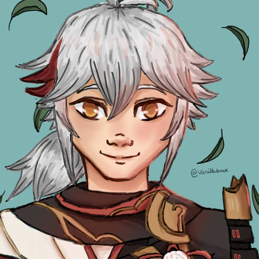 Kazuha Genshin Impact Portrait by vaninotvanilla on DeviantArt