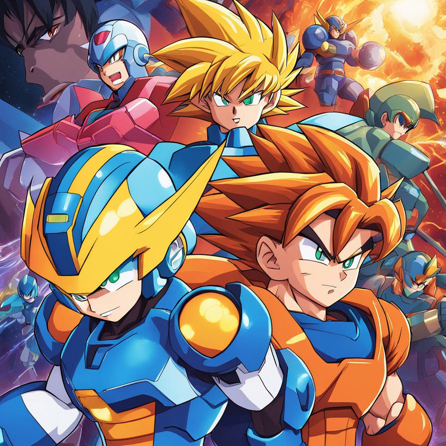 Drawing Reploids Reploids and Saiyans by historyx8783 on DeviantArt