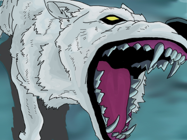 Wolf's Rain- Kiba Colored