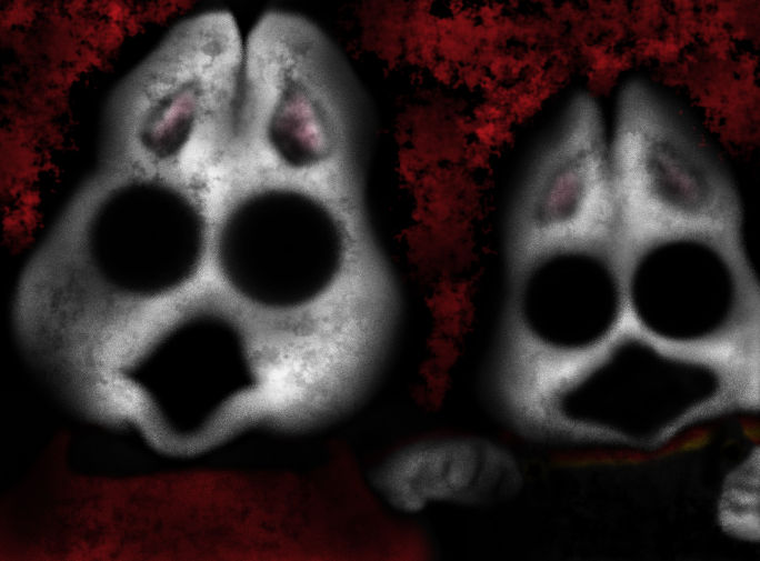 Max and Ruby 0004 Art based on the creepypasta by ZeeBruv on DeviantArt
