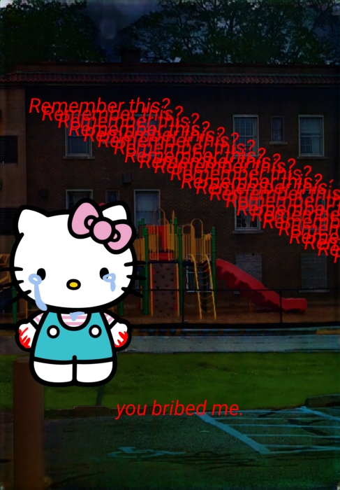 CapCut_trauma core hello kitty