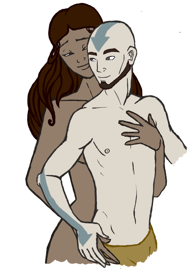 Aang and Katara