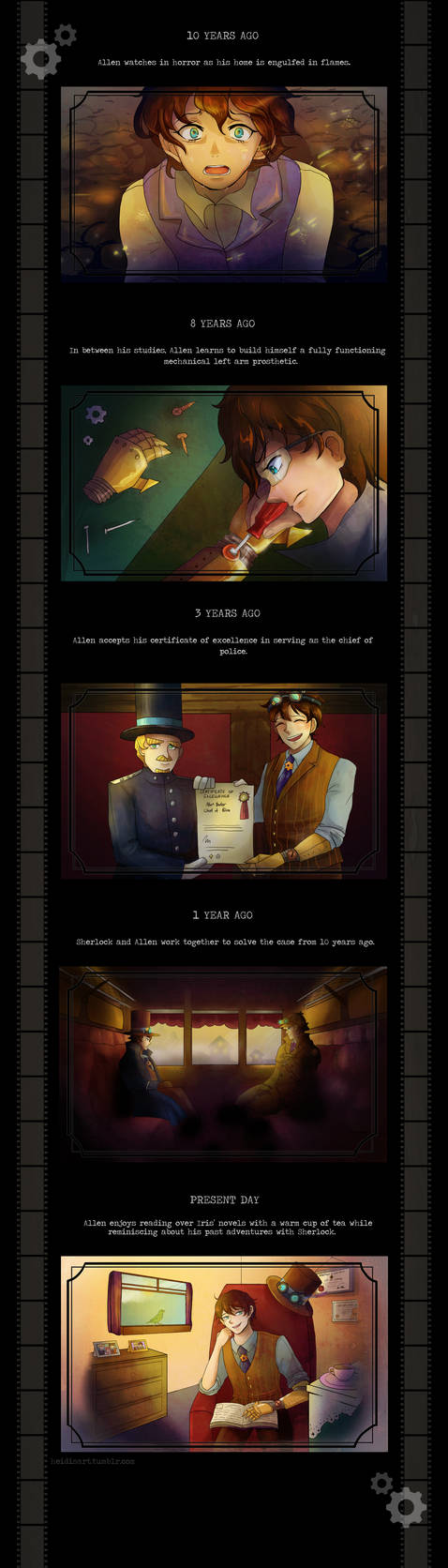 DGS OC Contest 2015 Entry: Allen Baker Part 2 by AngelsMelodie