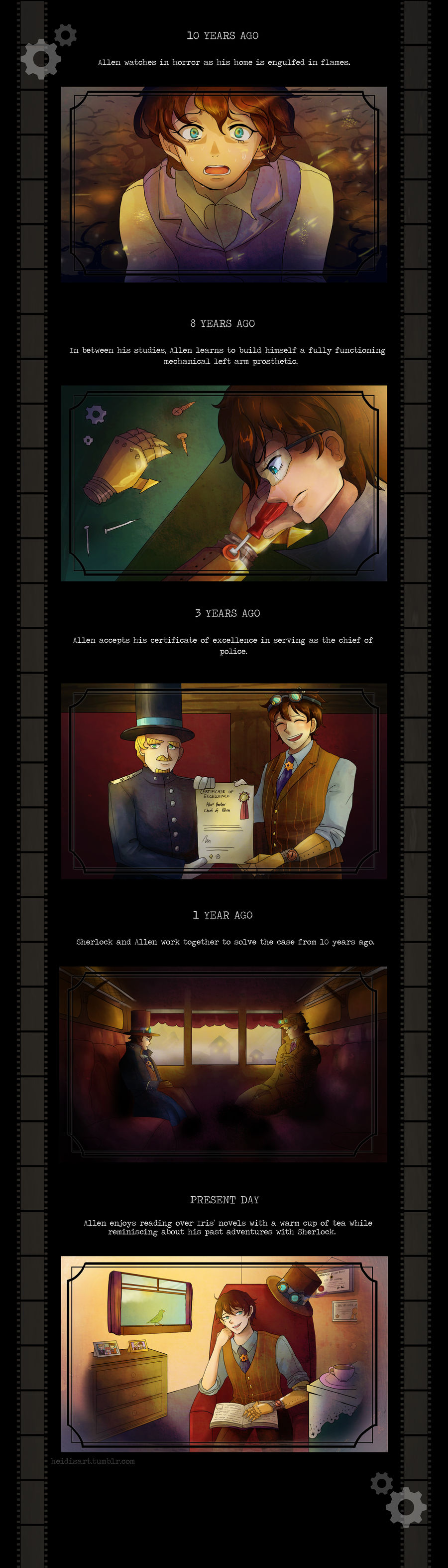 DGS OC Contest 2015 Entry: Allen Baker Part 2 by AngelsMelodie