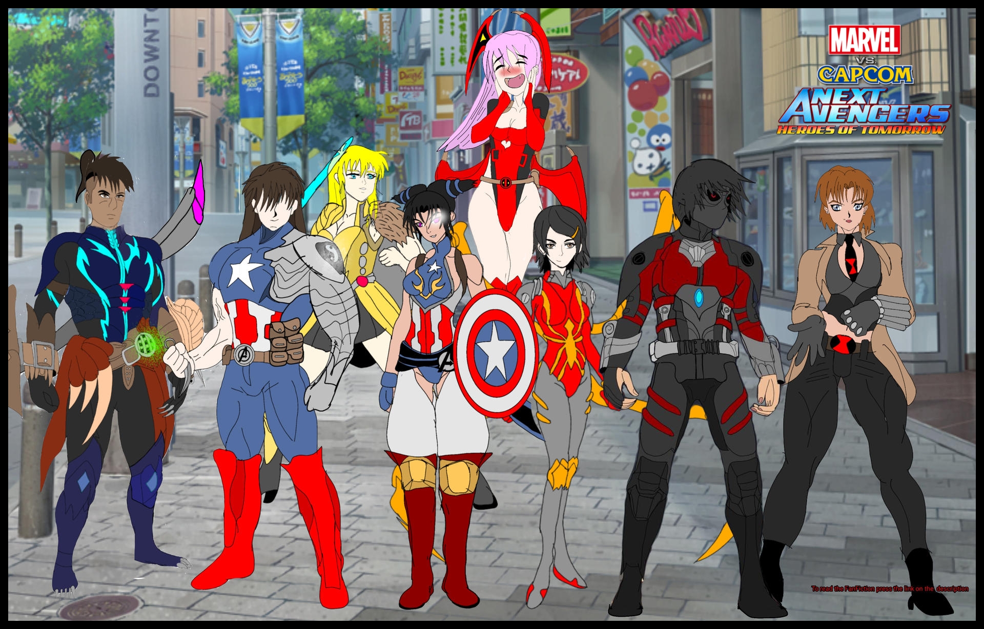 Marvel vs Capcom Infinite Next-Gen Avengers by CrossoverGeekDA on ...