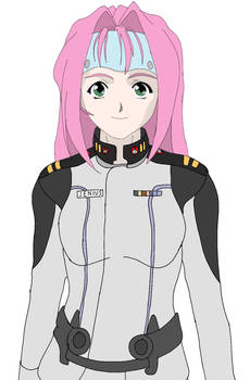 Mylene Jenius as officer.