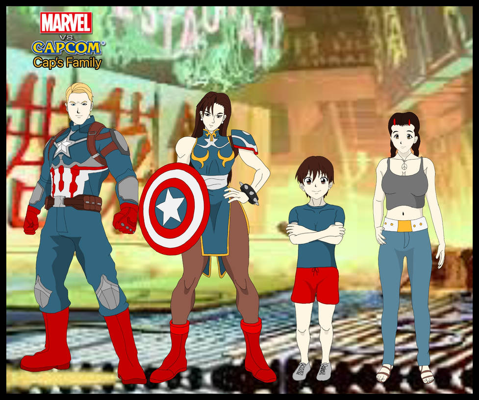 Marvel vs Capcom. Caps family. by CrossoverGeekDA on DeviantArt
