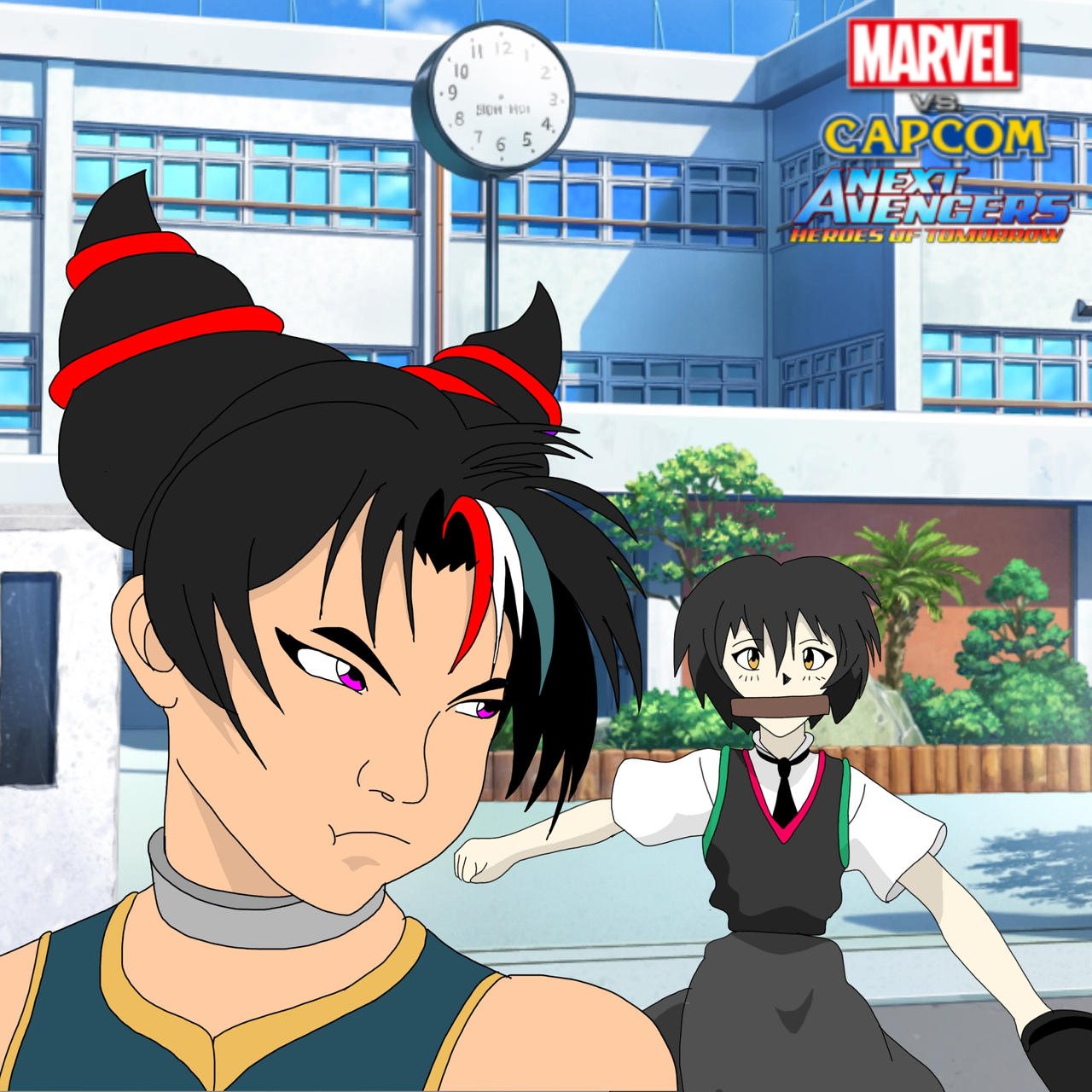 MvC. Captain Han and Peni Parker. Rivals by CrossoverGeek on DeviantArt