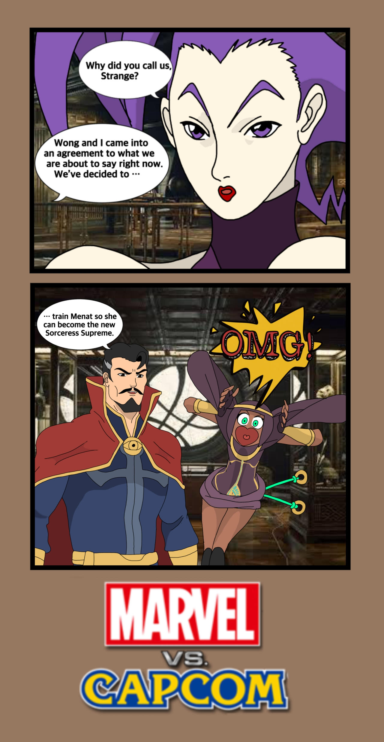 Marvel vs Capcom. New Sorceress Supreme? by CrossoverGeekDA on DeviantArt