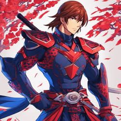 DreamUp Creation. Iori Yagami as a Shirai Ryu