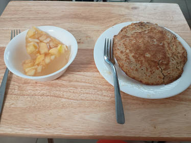 Water Pie and Pancakes