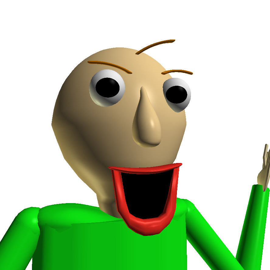 Baldi Model V2 by SuperJamesWorld on DeviantArt