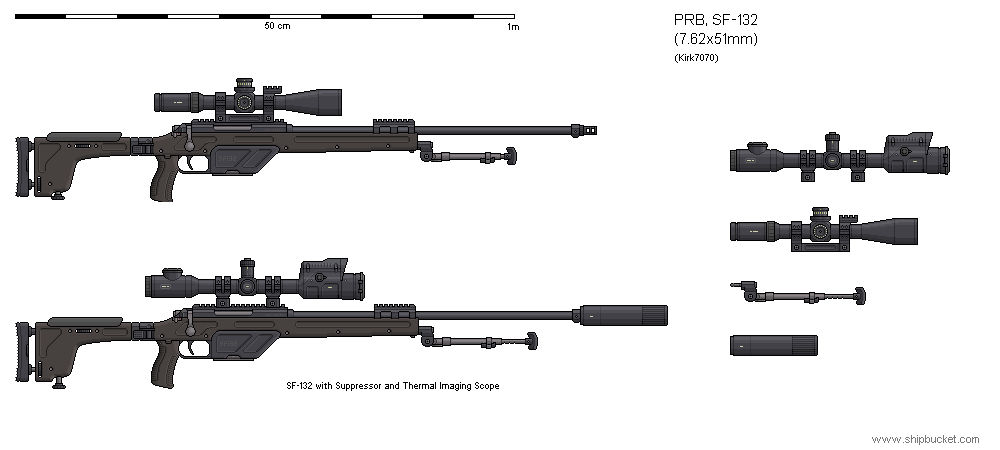 SF-132 Sniper Rifle by KirkHal on DeviantArt