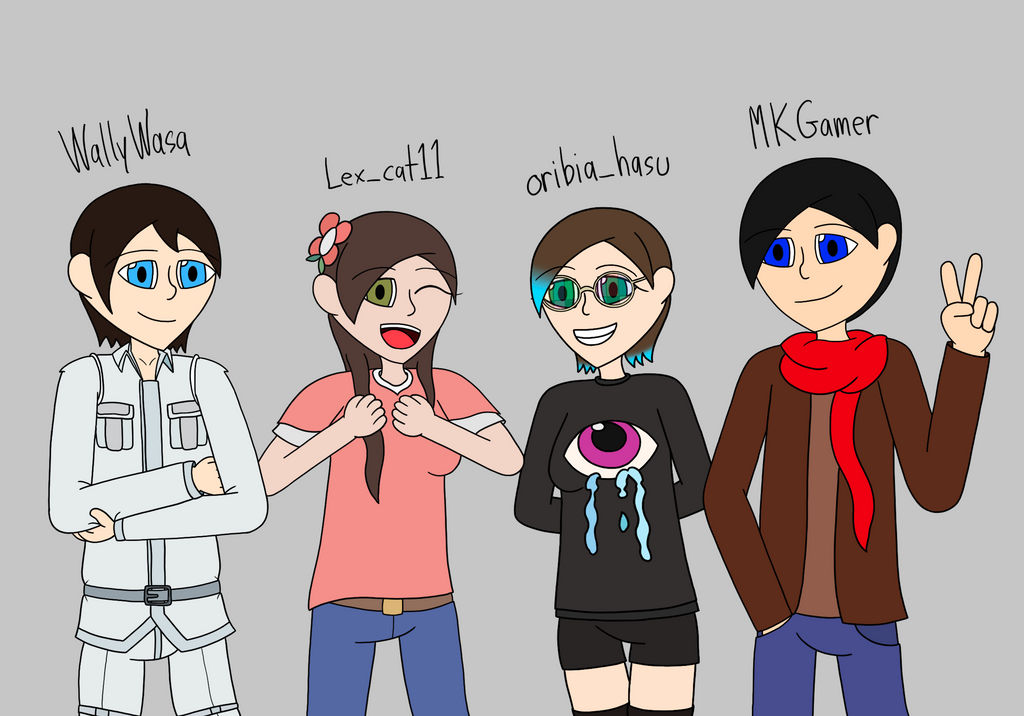 Minecraft Squad Reunited by jfireninja1 on DeviantArt