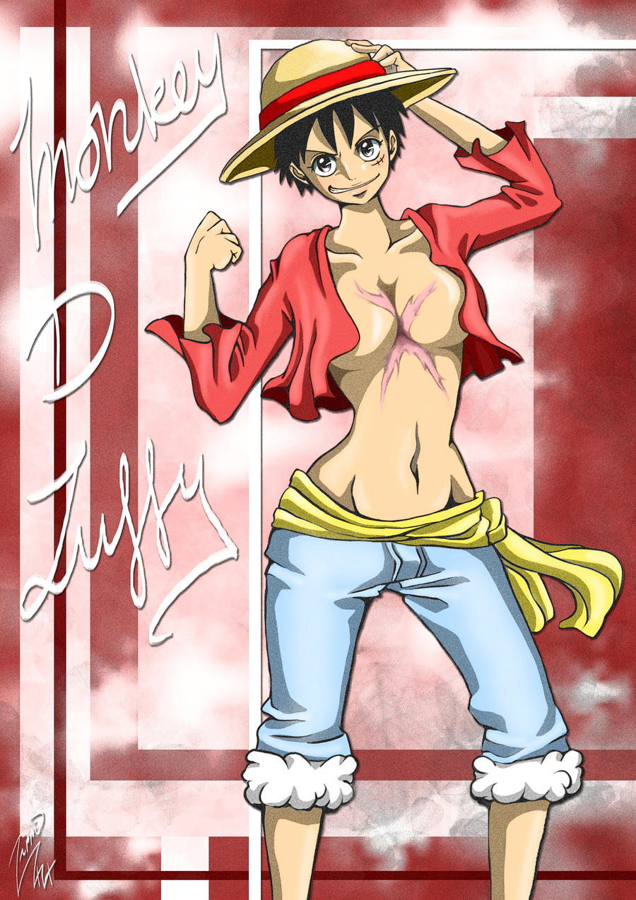 Female Luffy my style