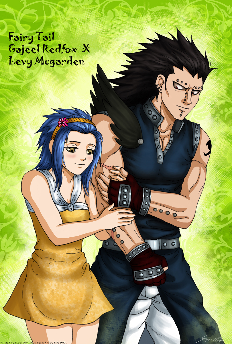 fairy tail gajeel and levy wallpaper