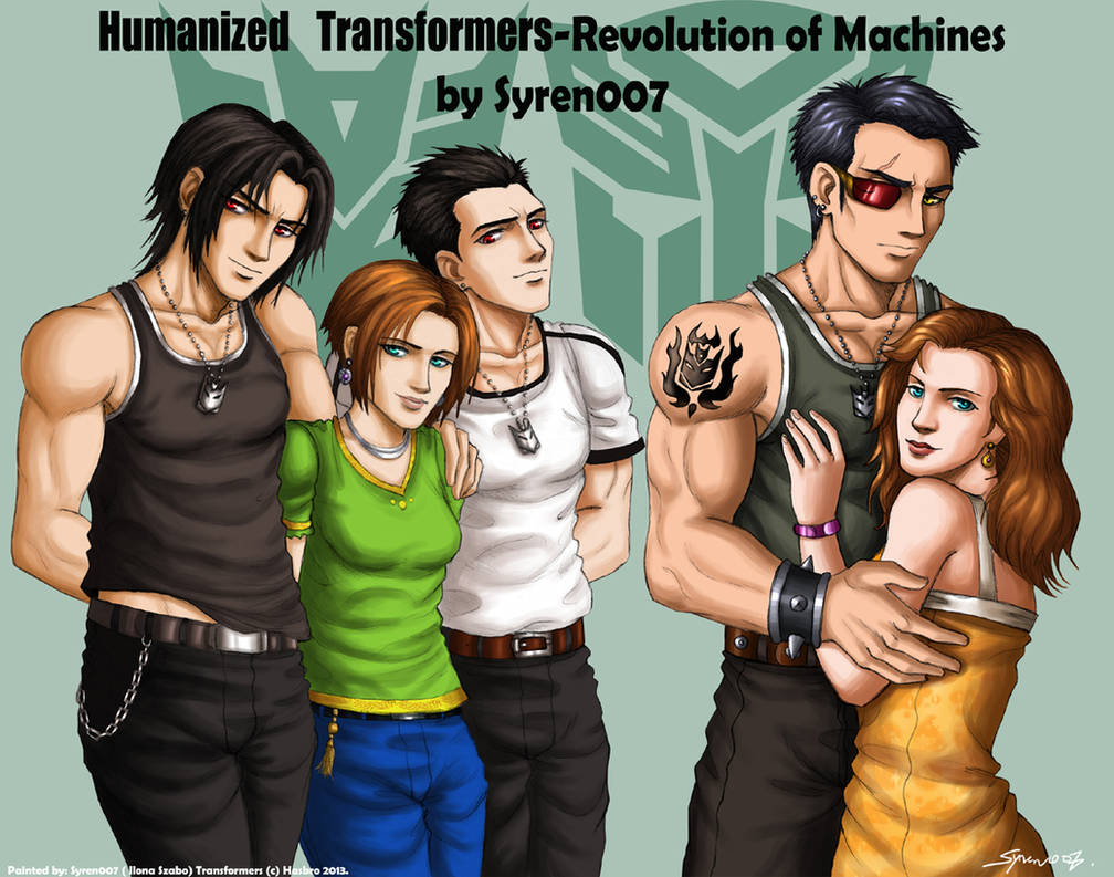 Humanized Transformers-characters by syren007 on DeviantArt