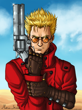 Trigun Vash Fanart