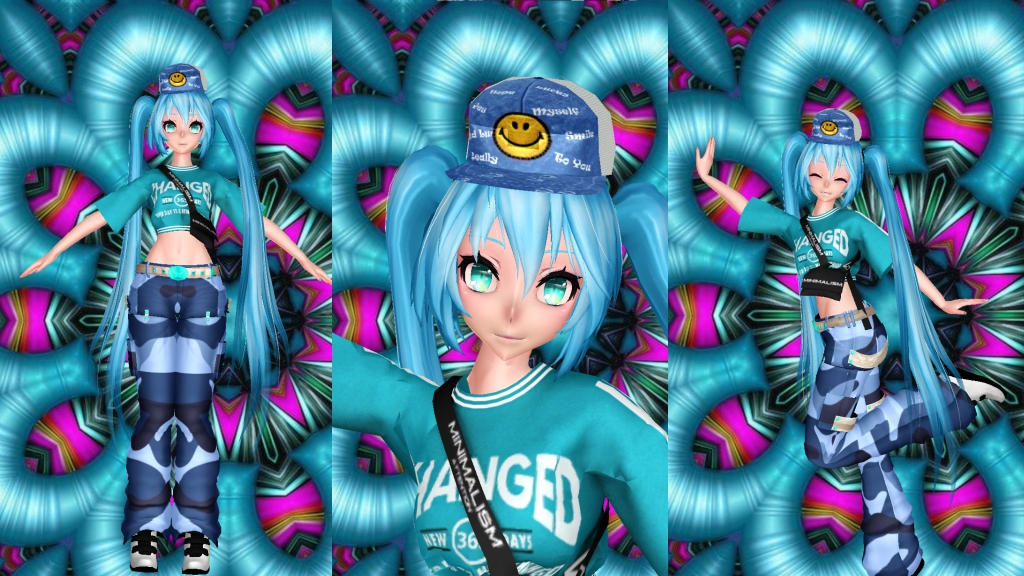 Miku Rapper HATSUNE MIKU RAP MODEL by nikolohan on DeviantArt