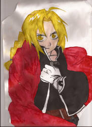 Edward Elric Water Color