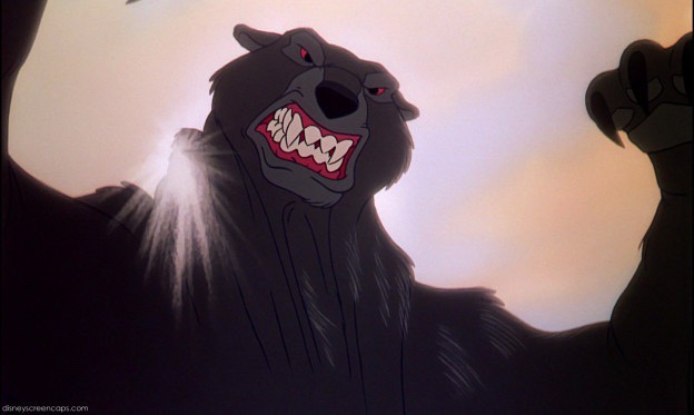 The Fox And The Hound Bear Fight The Fox And The Hound Bear Attack