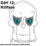 [as] 20th drawathon: Killface by WillandWill