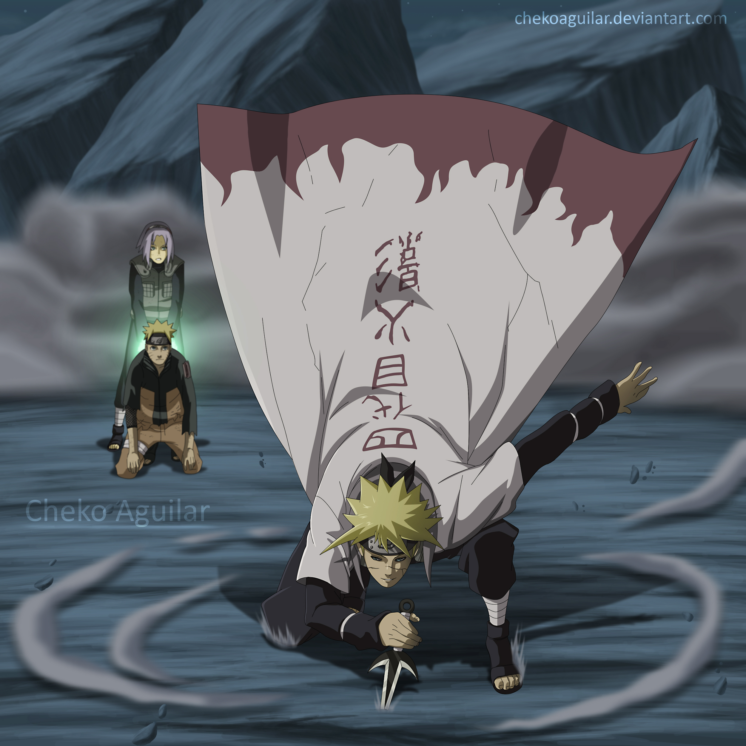 Naruto Manga 630 Yondaime