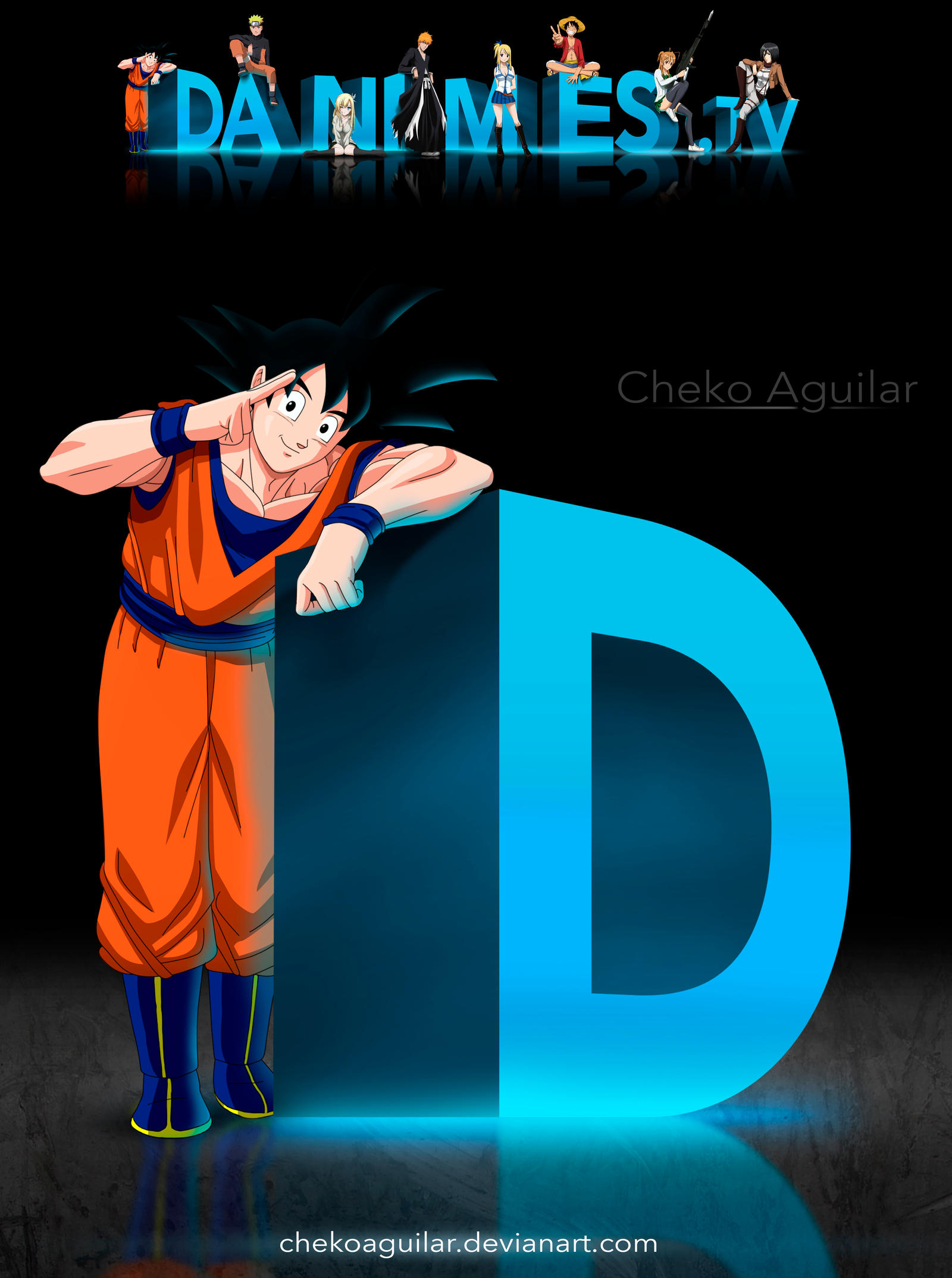 Letra D Danimes by ChekoAguilar on DeviantArt